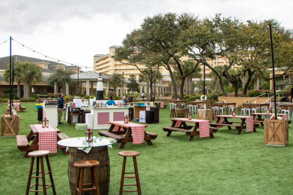 Wood_Barstools_Outdoor_Event_Rental_Jacksonville
