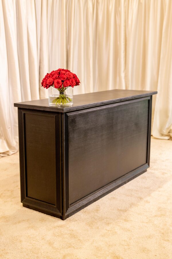 Black_Wooden_Bar_Event_Rental_Jacksonville