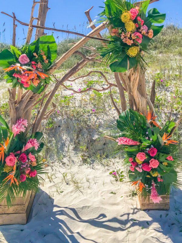 Driftwood Wedding Arch