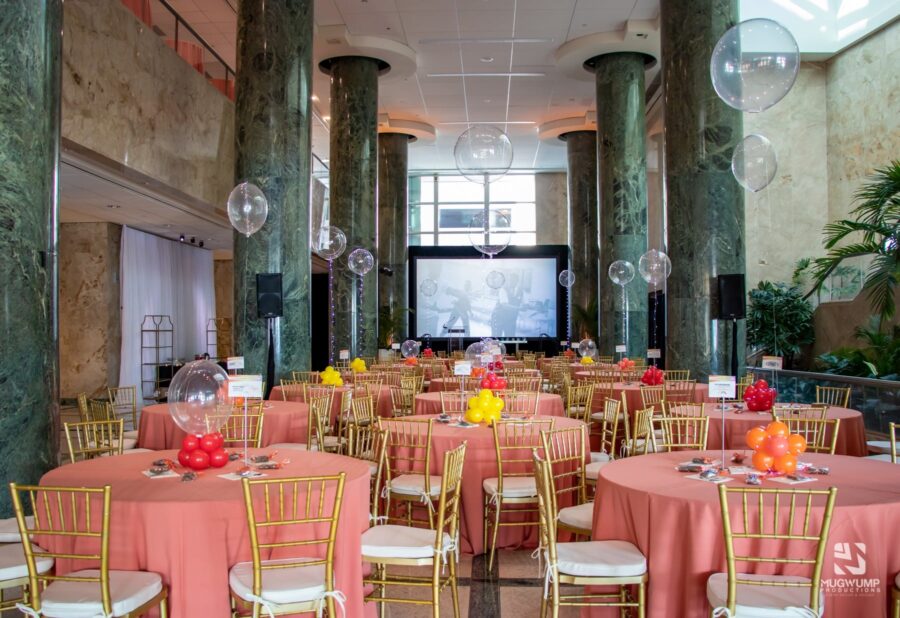 Sping inspired party decorations