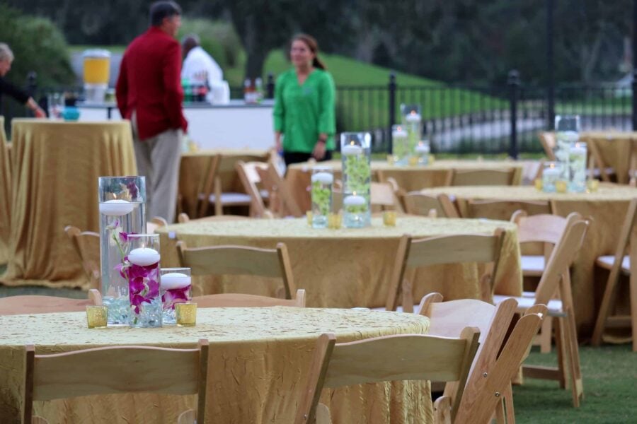 elegant event table decor