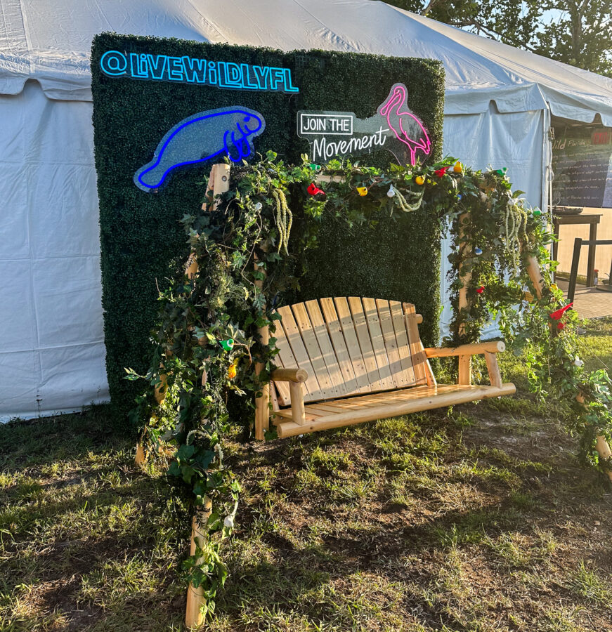 Live Wildly Tent 