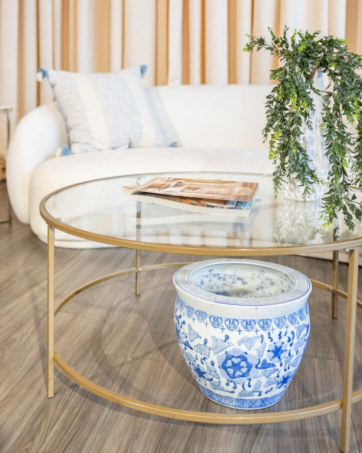 White_Sofa_Gold_Coffee_Table_Event_Furniture_Decor_Jacksonville