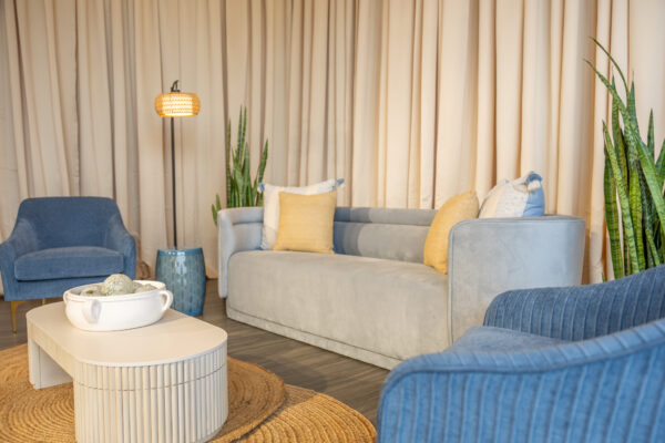 Furniture_Event Rentals_Sea Blue Sofa_Event Design_Soft Seating