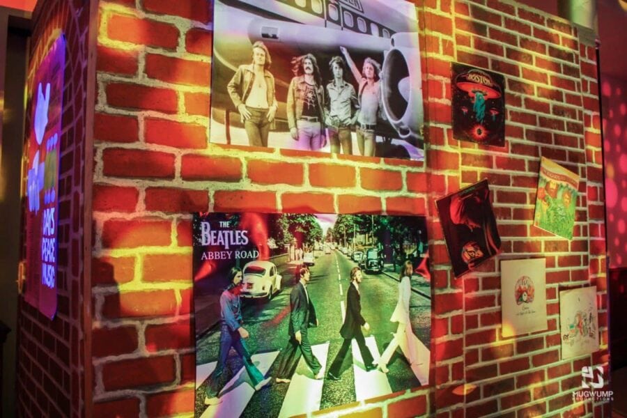 Rock-N-Roll-Themed-Decor-Band-Posters-Jacksonville