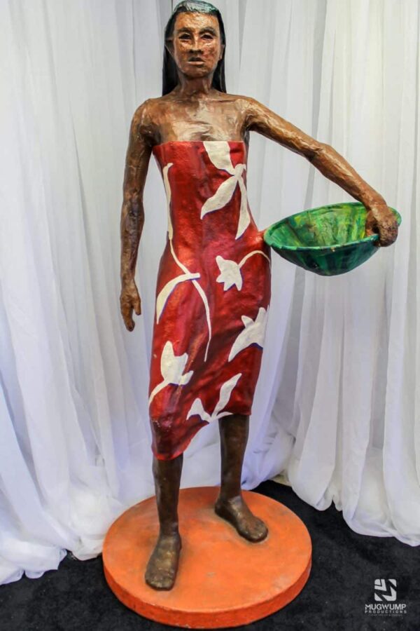 Hawaiian-Statue-Tropical-Themed-Event-Decor-Jacksonville