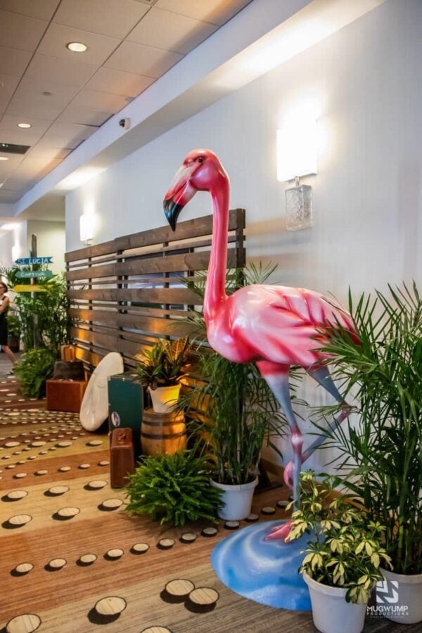 Flamingo-Prop-Tropical-Themed-Event-Decor-Jacksonville