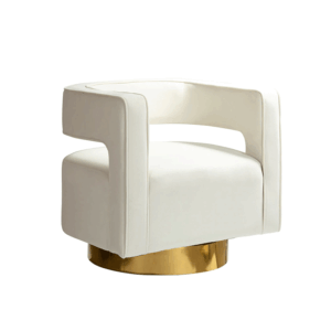 Santorini Chair_White_Leather_Accent_Chair_Event_Rentals_Jacksonville