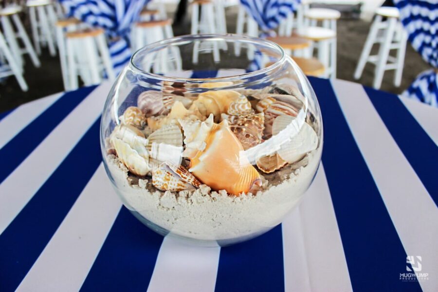 Beach-Themed-Event-Fish-Bowl-Table-Centerpiece