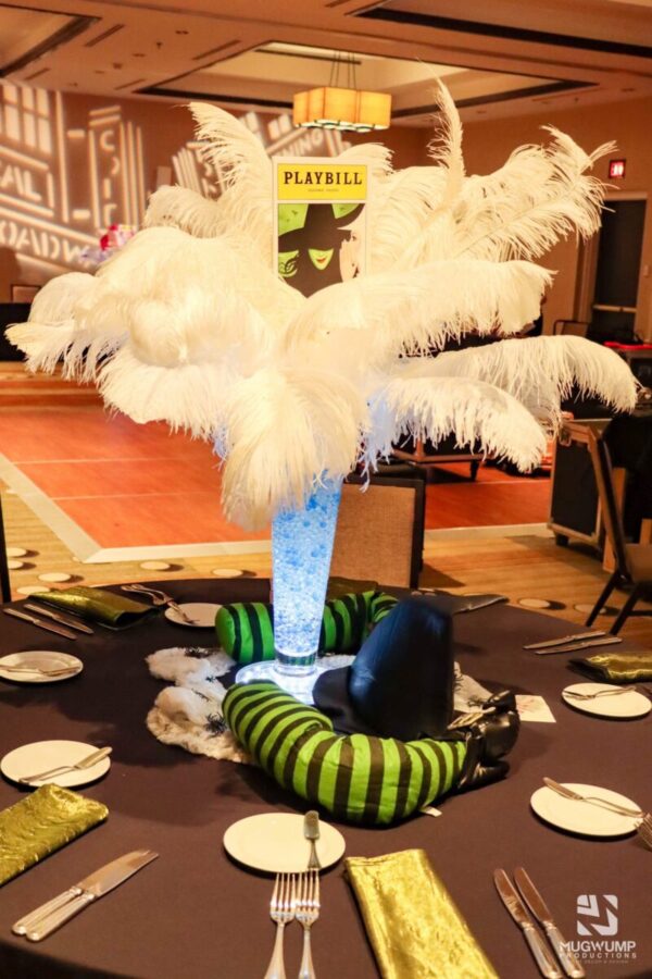 Broadway-Themed-Table-Centerpiece-Decor