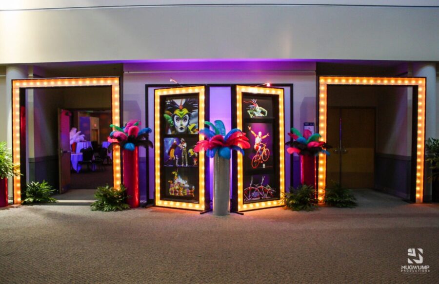 Carnival-Themed-Event-Entrance-Decor