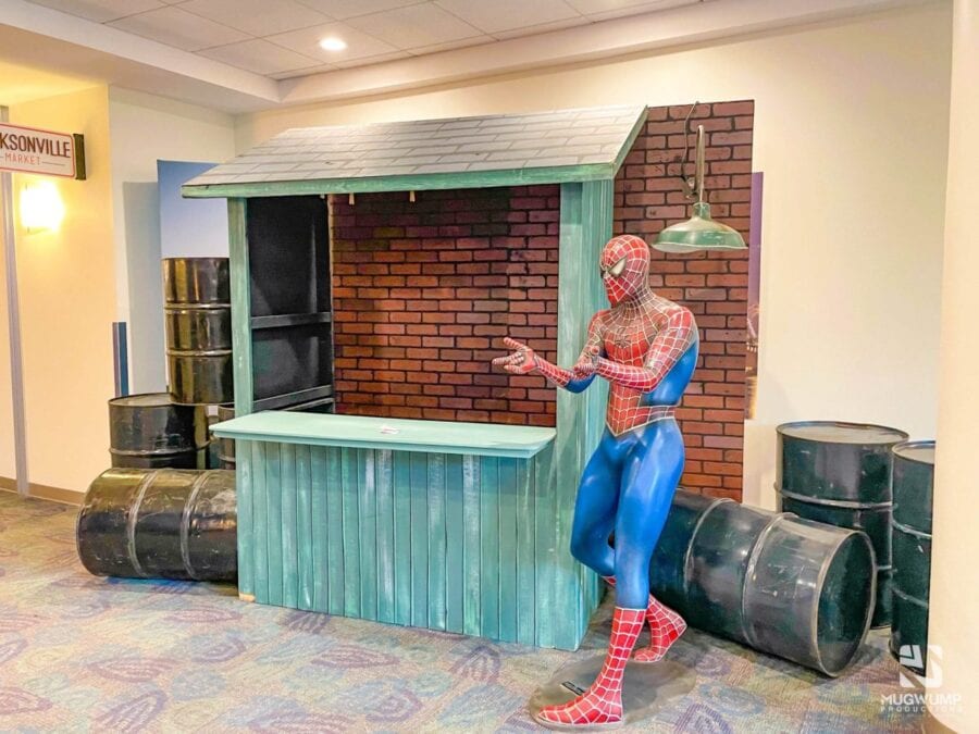 Spiderman-Superhero-Themed-Event-Decor-Selfie-Station