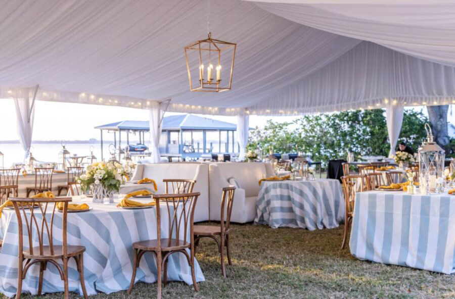Coastal-Outdoor-Wedding-Reception-Tent