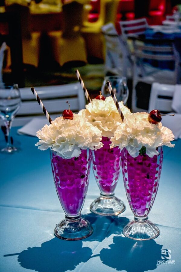 Custom-Retro-Floral-Milkshake-Prop
