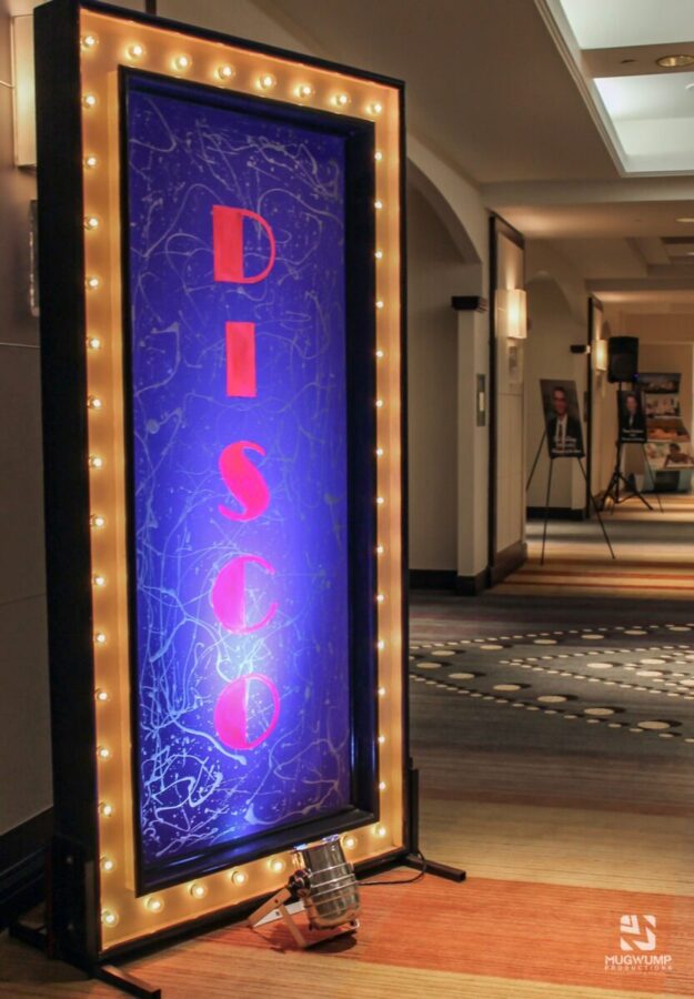 Disco-Sign-1970s-Themed-Event