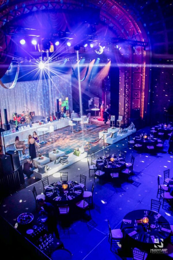 Disco-Themed-Party-Decor-Lighting