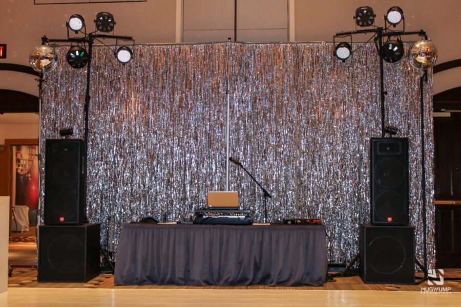 DJ-Booth-Silver-Tassel-Backdrop