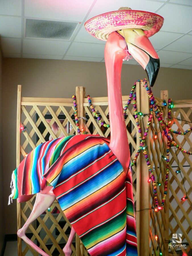 Flamingo-Prop-With-Mexican-Fiesta-Decor