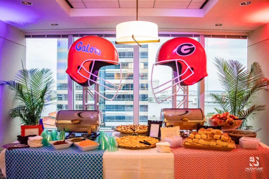 Football-Tailgate-Food-Display