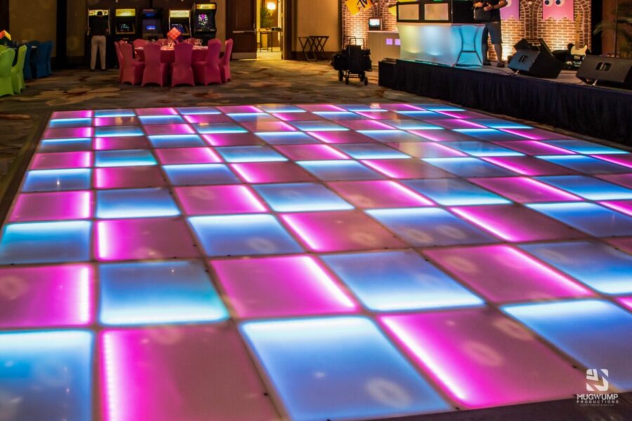 Glow-Party-Pink-And-Blue-Dance-Floor