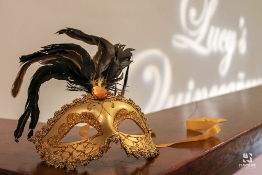 Gold-Masquerade-Ball-Mask-Black-Feathers
