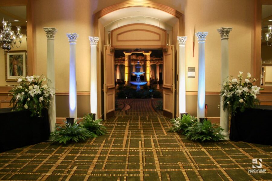 Greek-Column-Prop-Event-Entrance