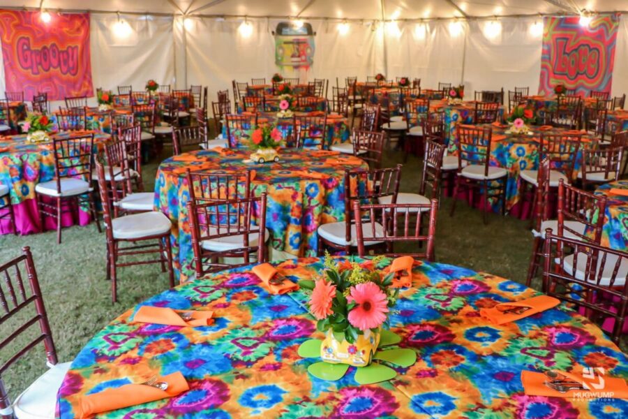 Groovy-Themed-Event-Decor