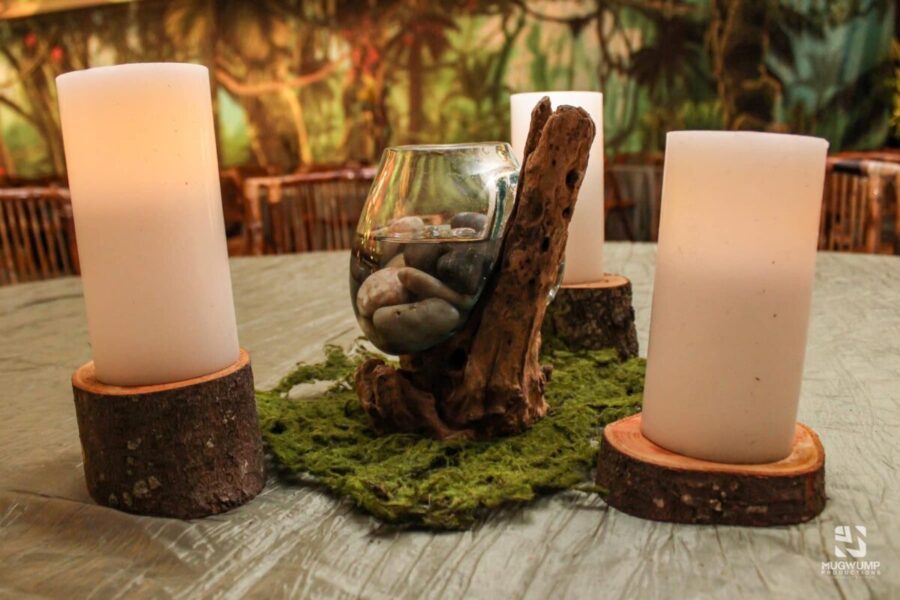 Jungle-Themed-Event-Table-Centerpiece