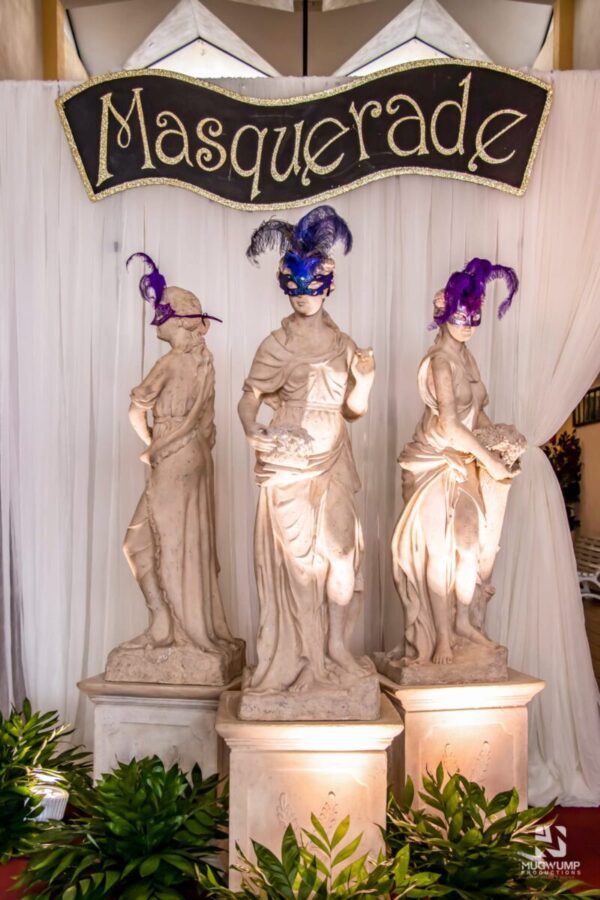 Masked-Statue-Decorative-Prop
