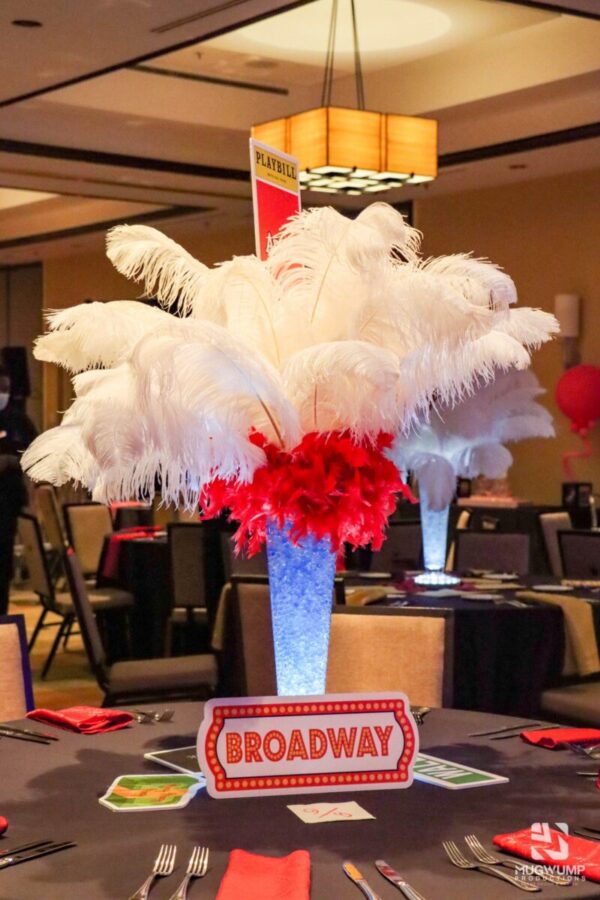 Ostrich-Feather-Red-Feather-Table-Centerpiece