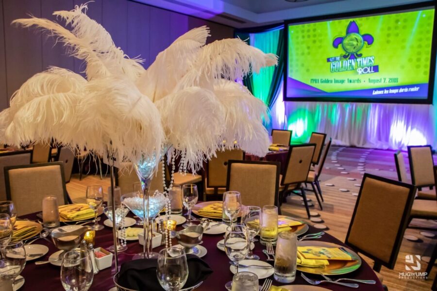 Ostrich-Feather-Table-Centerpiece