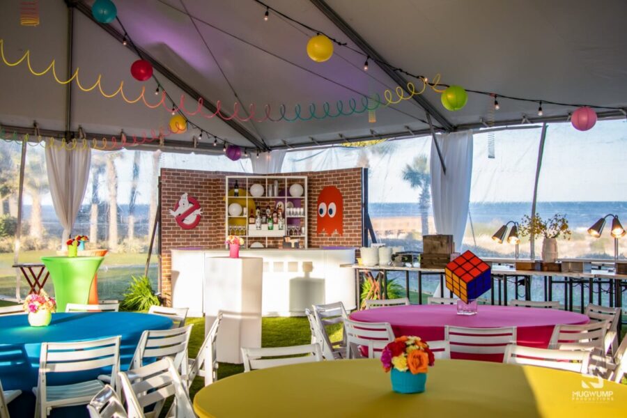 Outdoor-1980s-Themed-Event