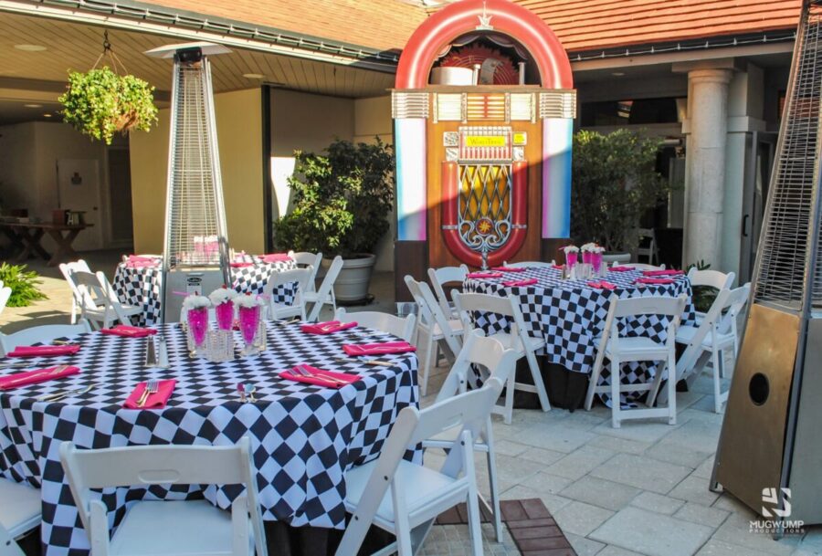 Outdoor-Event-Heater-Retro-Theme-Decor