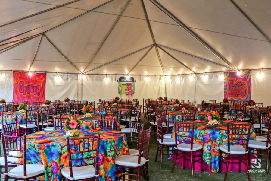 Outdoor-Event-Tent-Groovy-Theme