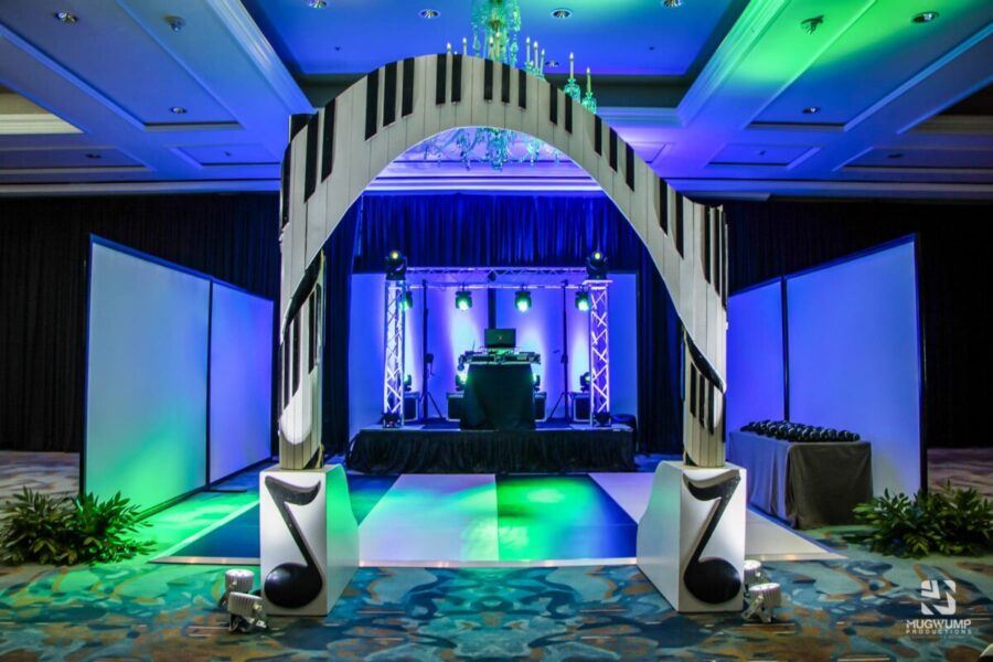 Piano-Key-Decorative-Arch