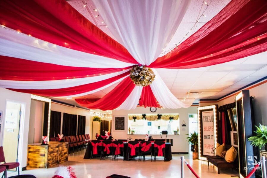 Red-And-White-Event-Decor