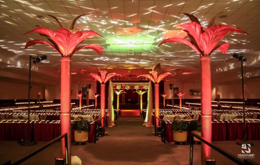 Red-Event-Uplighting-Palm-Tree-Prop