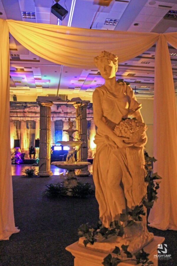 Roman-Statue-Prop-Greek-Themed-Event