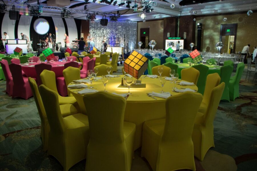 Rubiks-Cube-Prop-Table-Centerpiece-Colorful-Table-Decor