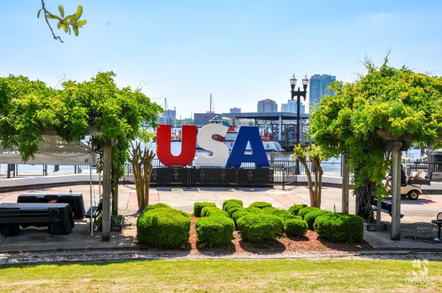 USA-Large-Letters-Prop