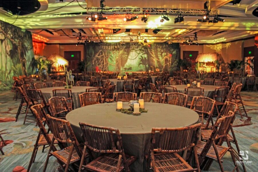 Jungle themed party
